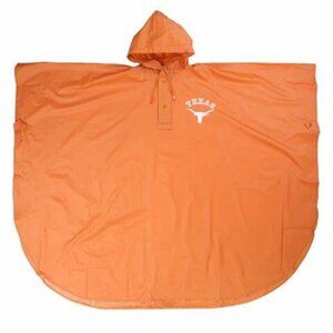Storm Duds Texas Longhorns Heavy Weight Adult Adjustable Hood PVC Rain Poncho
